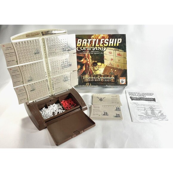 Battleship Command Pirates of the Caribbean 2006 Milton Bradley Complete - Picture 3 of 14